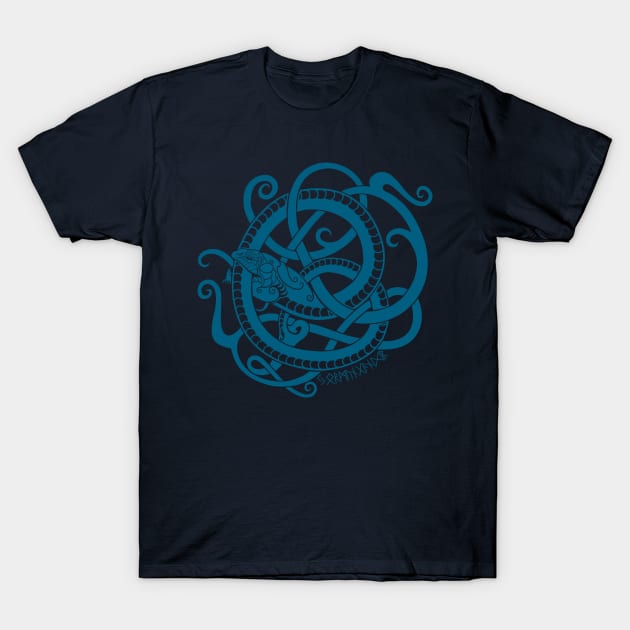 The World Serpent T-Shirt by svthyp